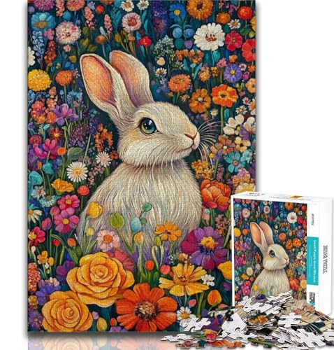 Blumenhase 2000-teiliges Puzzle für Erwachsene und Jugendliche, Lernspiele, Wanddekoration, einzigartige Geburtstags, 70x100cm Blumenhase 2000-teiliges Puzzle für Erwachsene und Jugendliche, Lernspiele, Wanddekoration, einzigartige Geburtstags, 70x100cm von FLKFDOZ