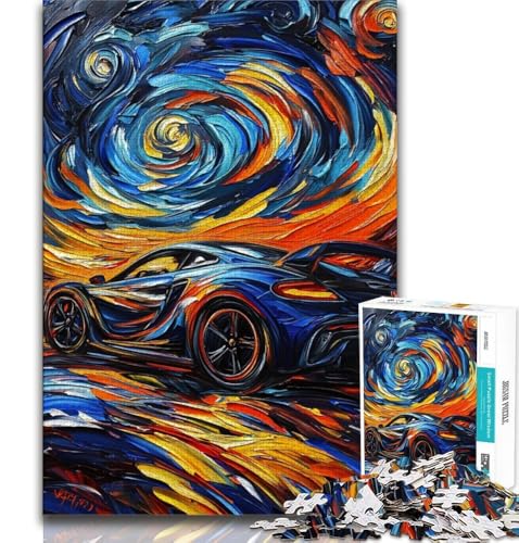 Cooles Sportwagen-Puzzle mit 1000 Teilen für Teenager-Geschenke, Quizspiel, Wanddekoration, einzigartige Geburtstags, 38x26cm Cooles Sportwagen-Puzzle mit 1000 Teilen für Teenager-Geschenke, Quizspiel, Wanddekoration, einzigartige Geburtstags, 38x26cm von FLKFDOZ