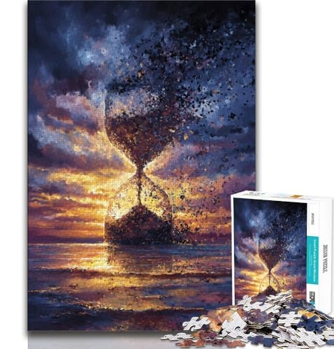 Cosmic Hourglass 1000-teiliges Puzzle für Erwachsene, Geschenke, dekomprimierendes intellektuelles Lernspielzeug, Geburtstagsgeschenk, Geschenke, Wandkunst, 38x52cm Cosmic Hourglass 1000-teiliges Puzzle für Erwachsene, Geschenke, dekomprimierendes intellektuelles Lernspielzeug, Geburtstagsgeschenk, Geschenke, Wandkunst, 38x52cm von FLKFDOZ