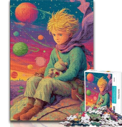 Der kleine Prinz Puzzle für Erwachsene, 1000 Teile, Stressabbau, schwierige Herausforderung, gutes Geschenk für die ganze Familie, 38x26cm Der kleine Prinz Puzzle für Erwachsene, 1000 Teile, Stressabbau, schwierige Herausforderung, gutes Geschenk für die ganze Familie, 38x26cm von FLKFDOZ