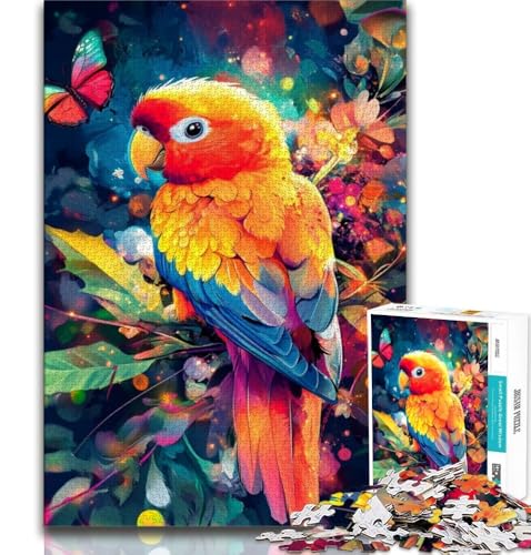 Dschungelpapagei-Puzzle für Erwachsene und Teenager, anspruchsvolles Spiel und Familienspiel, ganze Familie, 70x100cm Dschungelpapagei-Puzzle für Erwachsene und Teenager, anspruchsvolles Spiel und Familienspiel, ganze Familie, 70x100cm von FLKFDOZ