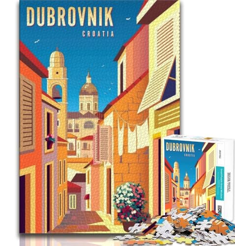 Dubrovnik Kroatien Reise-Puzzle 2000 Teile für Erwachsene und Jugendliche, anspruchsvolles Spiel, Geschenke für die ganze Familie, 70x100cm Dubrovnik Kroatien Reise-Puzzle 2000 Teile für Erwachsene und Jugendliche, anspruchsvolles Spiel, Geschenke für die ganze Familie, 70x100cm von FLKFDOZ