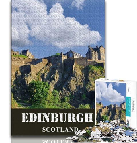Edinburgh Schottland Reise 1000-teiliges Puzzle für Erwachsene und Jugendliche, anspruchsvolles Spiel und Familienspiel, ganze Familie, 38x52cm Edinburgh Schottland Reise 1000-teiliges Puzzle für Erwachsene und Jugendliche, anspruchsvolles Spiel und Familienspiel, ganze Familie, 38x52cm von FLKFDOZ