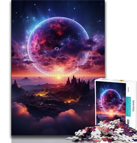 Fantasielandschaft 1000-teiliges Puzzle, anspruchsvolles Spiel und Familienspiel, ganze Familie, 38x52cm Fantasielandschaft 1000-teiliges Puzzle, anspruchsvolles Spiel und Familienspiel, ganze Familie, 38x52cm von FLKFDOZ