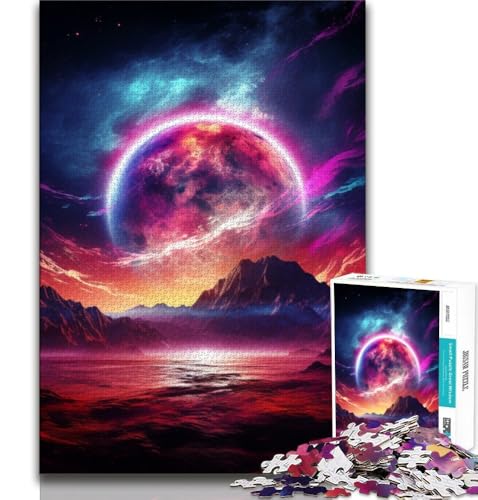 Fantasielandschaft 1000-teiliges Puzzle, anspruchsvolles Spiel und Familienspiel, ganze Familie, 50x75cm Fantasielandschaft 1000-teiliges Puzzle, anspruchsvolles Spiel und Familienspiel, ganze Familie, 50x75cm von FLKFDOZ