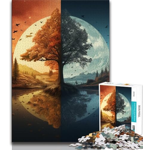 Fantasielandschaft 2000-teiliges Puzzle, anspruchsvolles Spiel und Familienspiel, ganze Familie, 70x100cm Fantasielandschaft 2000-teiliges Puzzle, anspruchsvolles Spiel und Familienspiel, ganze Familie, 70x100cm von FLKFDOZ