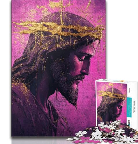 Fantasy Jesus 2000-teiliges Puzzle für Erwachsene und Jugendliche, Familienspiel zum Stressabbau, schwierige Herausforderung, tolle Geschenke und Spielzeuge, 70x100cm Fantasy Jesus 2000-teiliges Puzzle für Erwachsene und Jugendliche, Familienspiel zum Stressabbau, schwierige Herausforderung, tolle Geschenke und Spielzeuge, 70x100cm von FLKFDOZ