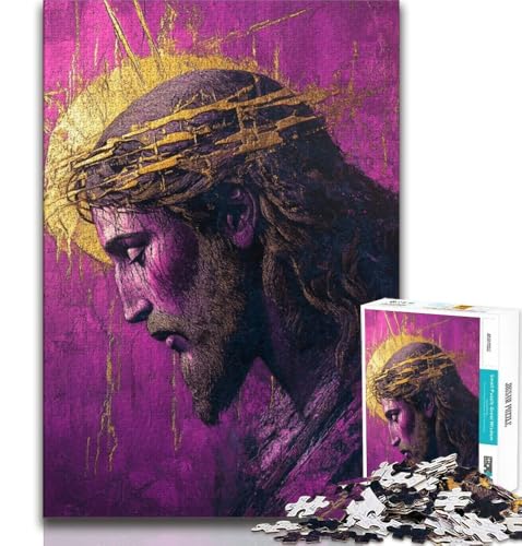 Fantasy Jesus Puzzle 1000 Teile für Teenager Geschenke, Quizspiel Wanddekoration Einzigartige Geburtstags 38x52cm Fantasy Jesus Puzzle 1000 Teile für Teenager Geschenke, Quizspiel Wanddekoration Einzigartige Geburtstags 38x52cm von FLKFDOZ