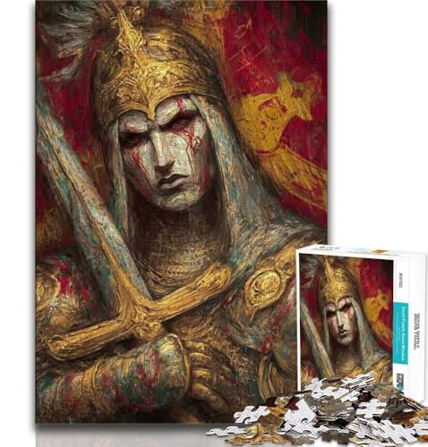 Fantasy Knight 2000-teiliges Puzzle für Erwachsene und Jugendliche, Quizspiel, Wanddekoration, einzigartige Geburtstags, 70x100cm Fantasy Knight 2000-teiliges Puzzle für Erwachsene und Jugendliche, Quizspiel, Wanddekoration, einzigartige Geburtstags, 70x100cm von FLKFDOZ