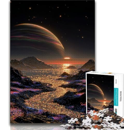 Fantasy-Landschafts-Puzzles für Erwachsene, Lernspiel-Herausforderungsspielzeug, ganze Familie, 70x100cm Fantasy-Landschafts-Puzzles für Erwachsene, Lernspiel-Herausforderungsspielzeug, ganze Familie, 70x100cm von FLKFDOZ