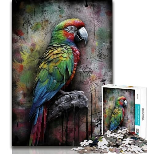 Fantasy-Papagei-Puzzles für Teenager, 1000 Puzzles, Lernspiel, Herausforderung, Spielzeug, Wanddekoration, einzigartige Geburtstags, 38x52cm Fantasy-Papagei-Puzzles für Teenager, 1000 Puzzles, Lernspiel, Herausforderung, Spielzeug, Wanddekoration, einzigartige Geburtstags, 38x52cm von FLKFDOZ
