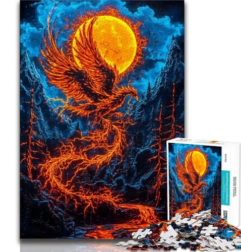 Fantasy Phoenix Puzzles für Erwachsene und Teenager, Puzzle, Spielzeug, Lernspiele, Stressabbau, tolle Geschenke und Spielzeuge, 38x52cm Fantasy Phoenix Puzzles für Erwachsene und Teenager, Puzzle, Spielzeug, Lernspiele, Stressabbau, tolle Geschenke und Spielzeuge, 38x52cm von FLKFDOZ