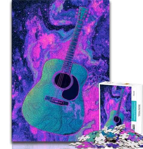 Fantasy Piano Puzzle 1000 Teile für Erwachsene und Jugendliche, anspruchsvolles Spielgeschenk, ganze Familie, 50x75cm von FLKFDOZ