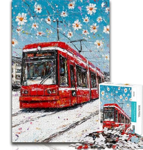 Fantasy-Zug-Puzzle 1000 Teile für Teenager-Geschenke, Spielzeug, Lernspiele, Stressabbau, tolle Geschenke und Spielzeuge, 50x75cm Fantasy-Zug-Puzzle 1000 Teile für Teenager-Geschenke, Spielzeug, Lernspiele, Stressabbau, tolle Geschenke und Spielzeuge, 50x75cm von FLKFDOZ