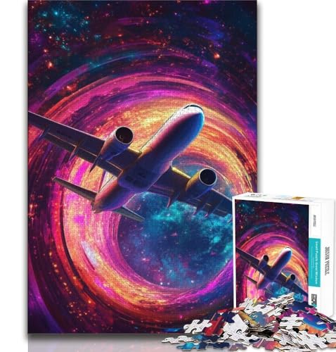 Farbflugzeug-Puzzles für Erwachsene und Teenager, anspruchsvolles Spiel und Familienspiel, ganze Familie, 38x52cm Farbflugzeug-Puzzles für Erwachsene und Teenager, anspruchsvolles Spiel und Familienspiel, ganze Familie, 38x52cm von FLKFDOZ