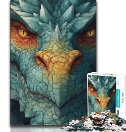 Fliegender Drache, 1000-teiliges Puzzle für Erwachsene und Jugendliche, Quizspiel, Wanddekoration, einzigartige Geburtstags, 38x52cm Fliegender Drache, 1000-teiliges Puzzle für Erwachsene und Jugendliche, Quizspiel, Wanddekoration, einzigartige Geburtstags, 38x52cm von FLKFDOZ
