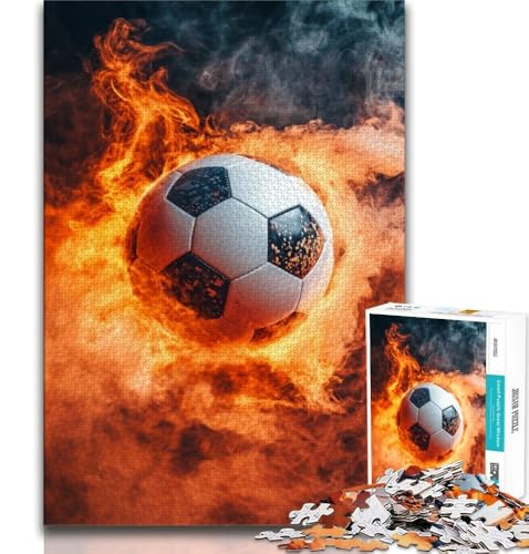 Fußball-Sportpuzzle 1000 Teile für Erwachsene, anspruchsvoll zu vervollständigen, Aber lustig und humorvoll, einzigartige Heimdekoration und Geschenke, 38x26cm Fußball-Sportpuzzle 1000 Teile für Erwachsene, anspruchsvoll zu vervollständigen, Aber lustig und humorvoll, einzigartige Heimdekoration und Geschenke, 38x26cm von FLKFDOZ