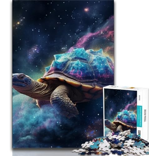 Galaxies Turtles Puzzle 1000 Teile für Erwachsene, Familienspiel zum Stressabbau, schwierige Herausforderung, Wichtelgeschenke, 38x26cm Galaxies Turtles Puzzle 1000 Teile für Erwachsene, Familienspiel zum Stressabbau, schwierige Herausforderung, Wichtelgeschenke, 38x26cm von FLKFDOZ