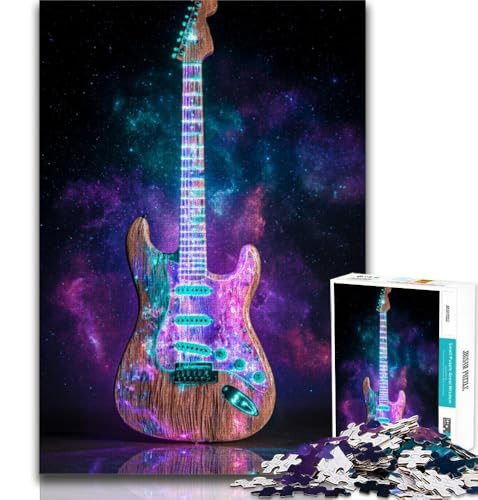 Galaxy Guitar Puzzles für Erwachsene 1000 Teile Puzzle, Denkspiel Wanddekoration Einzigartige Geburtstags 38x52cm Galaxy Guitar Puzzles für Erwachsene 1000 Teile Puzzle, Denkspiel Wanddekoration Einzigartige Geburtstags 38x52cm von FLKFDOZ