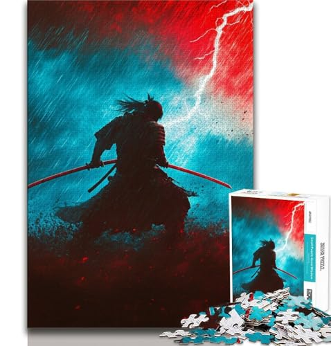 Galaxy Ninja Warrior 1000-teiliges Puzzle für Jugendliche und Erwachsene, Spielzeug, Lernspiele, Stressabbau, tolle Geschenke und Spielzeuge, 38x26cm Galaxy Ninja Warrior 1000-teiliges Puzzle für Jugendliche und Erwachsene, Spielzeug, Lernspiele, Stressabbau, tolle Geschenke und Spielzeuge, 38x26cm von FLKFDOZ