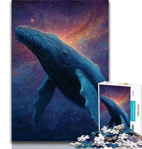 Galaxy Whale Puzzle 2000 Teile für Erwachsene, anspruchsvoll zu vervollständigen, Aber lustiges und humorvolles Lernspiel zum Geburtstag, 70x100cm Galaxy Whale Puzzle 2000 Teile für Erwachsene, anspruchsvoll zu vervollständigen, Aber lustiges und humorvolles Lernspiel zum Geburtstag, 70x100cm von FLKFDOZ