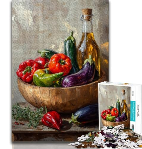 Gemüse-Puzzle 1000 Teile für Teenager-Geschenke, Spielzeug, Lernspiele, Stressabbau, tolle Geschenke und Spielzeuge, 50x75cm Gemüse-Puzzle 1000 Teile für Teenager-Geschenke, Spielzeug, Lernspiele, Stressabbau, tolle Geschenke und Spielzeuge, 50x75cm von FLKFDOZ