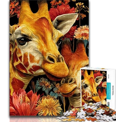 Giraffen-Puzzles für Erwachsene und Teenager, anspruchsvolles Spiel und Familienspiel, ganze Familie, 70x100cm Giraffen-Puzzles für Erwachsene und Teenager, anspruchsvolles Spiel und Familienspiel, ganze Familie, 70x100cm von FLKFDOZ