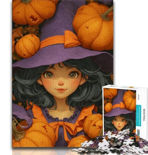 Halloween-Puzzle mit Kürbismädchen für Teenager, 2000 Teile, anspruchsvoll zu vervollständigen, Aber lustiges und humorvolles Geburtstagsgeschenk, Geschenke, Wandkunst, 70x100cm Halloween-Puzzle mit Kürbismädchen für Teenager, 2000 Teile, anspruchsvoll zu vervollständigen, Aber lustiges und humorvolles Geburtstagsgeschenk, Geschenke, Wandkunst, 70x100cm von FLKFDOZ