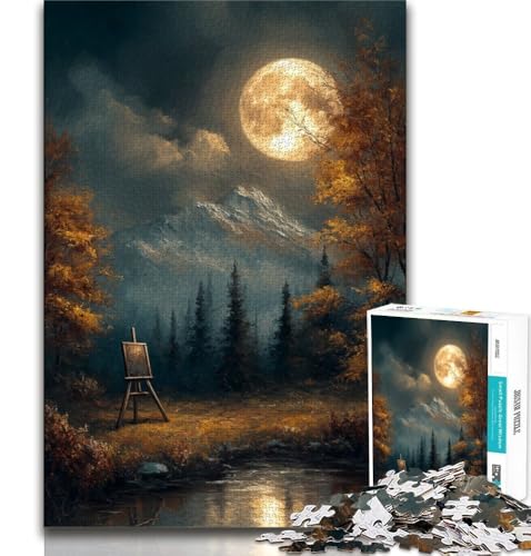 Herbstnacht-Landschaftspuzzle für Erwachsene, 2000 Teile, anspruchsvolles Spiel und Familienspiel, ganze Familie, 70x100cm Herbstnacht-Landschaftspuzzle für Erwachsene, 2000 Teile, anspruchsvolles Spiel und Familienspiel, ganze Familie, 70x100cm von FLKFDOZ