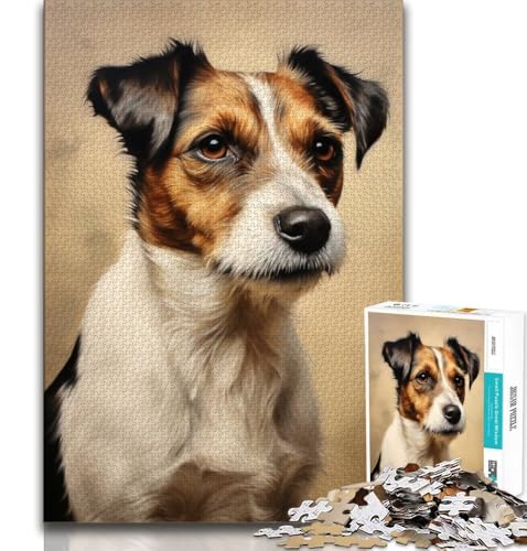 Hunde-Puzzle mit 1000 Teilen, anspruchsvolles Spiel und Familienspiel, ganze Familie, 38x52cm Hunde-Puzzle mit 1000 Teilen, anspruchsvolles Spiel und Familienspiel, ganze Familie, 38x52cm von FLKFDOZ
