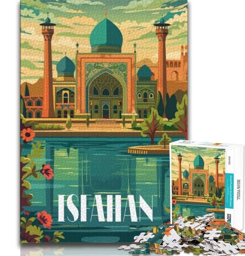 Isfahan Beauty Puzzle 1000 Teile für Teenager-Geschenke, Quizspiel, Wanddekoration, einzigartige Geburtstags, 38x26cm Isfahan Beauty Puzzle 1000 Teile für Teenager-Geschenke, Quizspiel, Wanddekoration, einzigartige Geburtstags, 38x26cm von FLKFDOZ