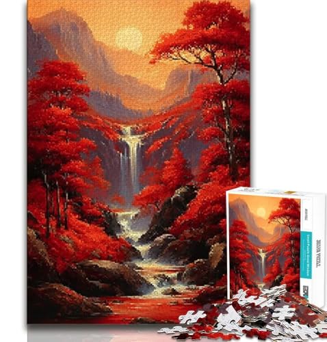 Japanische Herbstlandschaft, 2000-teiliges Puzzle für Erwachsene und Jugendliche, Quizspiel, Wanddekoration, einzigartige Geburtstags, 70x100cm Japanische Herbstlandschaft, 2000-teiliges Puzzle für Erwachsene und Jugendliche, Quizspiel, Wanddekoration, einzigartige Geburtstags, 70x100cm von FLKFDOZ