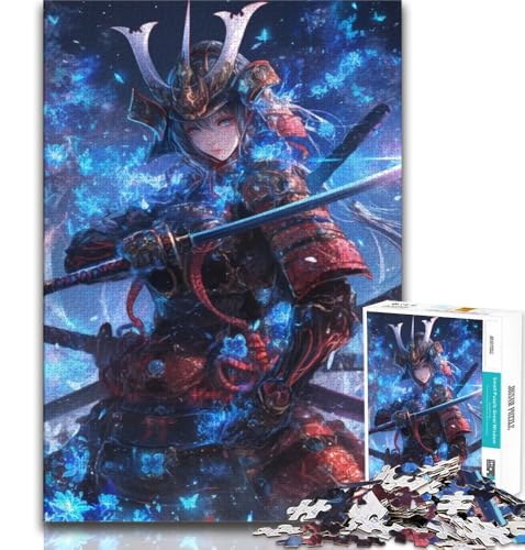 Japanische Ninja-Kriegerin, Puzzle 1000 Teile für Erwachsene und Jugendliche, Spielzeug, Lernspiele, Stressabbau, Wunschliste mit Weihnachtsmann, 38x52cm Japanische Ninja-Kriegerin, Puzzle 1000 Teile für Erwachsene und Jugendliche, Spielzeug, Lernspiele, Stressabbau, Wunschliste mit Weihnachtsmann, 38x52cm von FLKFDOZ