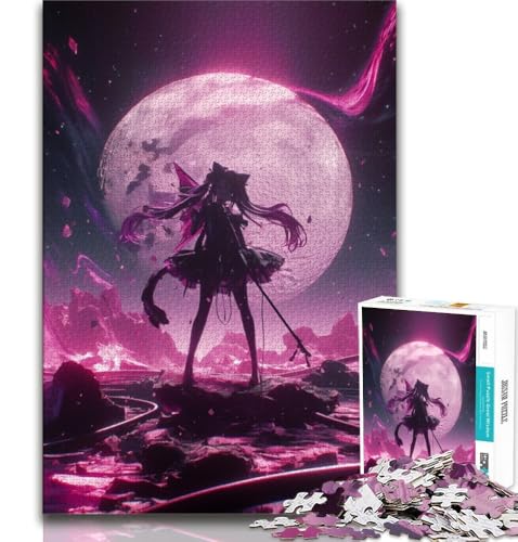 Japanisches Anime-Mädchen-Puzzle, 2000 Teile, für Erwachsene, dekomprimierendes intellektuelles Lernspielzeug, Geburtstagsgeschenk, Geschenke, Wandkunst, 70x100cm Japanisches Anime-Mädchen-Puzzle, 2000 Teile, für Erwachsene, dekomprimierendes intellektuelles Lernspielzeug, Geburtstagsgeschenk, Geschenke, Wandkunst, 70x100cm von FLKFDOZ