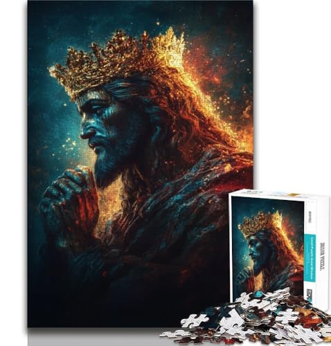 Jesus 1000-teiliges Puzzle für Jugendliche und Erwachsene, Spielzeug, Lernspiele, Stressabbau, tolle Geschenke und Spielzeuge, 38x52cm Jesus 1000-teiliges Puzzle für Jugendliche und Erwachsene, Spielzeug, Lernspiele, Stressabbau, tolle Geschenke und Spielzeuge, 38x52cm von FLKFDOZ