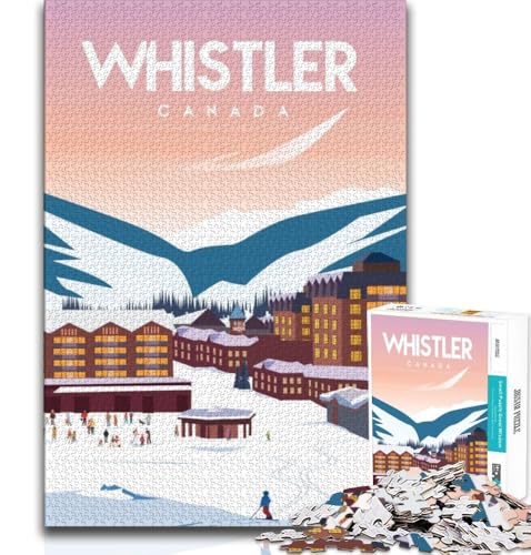 Kanada-Puzzle für Teenager, 2000 Teile, anspruchsvolles Spiel, Geschenke für die ganze Familie, 70x100cm Kanada-Puzzle für Teenager, 2000 Teile, anspruchsvolles Spiel, Geschenke für die ganze Familie, 70x100cm von FLKFDOZ