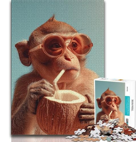Kokosmilch in Einer Box, Puzzles für Teenager, 2000 Teile, Stressabbau, schwierige Herausforderung, einzigartige Heimdekoration und Geschenke, 70x100cm Kokosmilch in Einer Box, Puzzles für Teenager, 2000 Teile, Stressabbau, schwierige Herausforderung, einzigartige Heimdekoration und Geschenke, 70x100cm von FLKFDOZ
