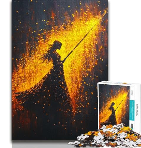 Krieger-Ölgemälde, 1000 Teile, Puzzle für Erwachsene und Jugendliche, anspruchsvolles Spielspielzeug, jedes Teil ist einzigartig – anspruchsvolles Familienspaßspiel, 50x75cm Krieger-Ölgemälde, 1000 Teile, Puzzle für Erwachsene und Jugendliche, anspruchsvolles Spielspielzeug, jedes Teil ist einzigartig – anspruchsvolles Familienspaßspiel, 50x75cm von FLKFDOZ
