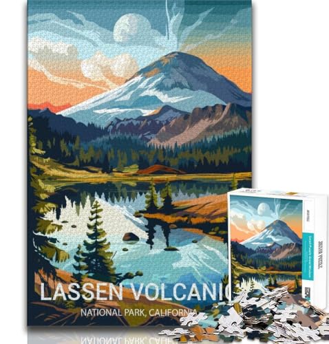 Lassen Volcanic National Park 2000-teiliges Puzzle für Erwachsene und Jugendliche, Familienspiel zum Stressabbau, schwierige Herausforderung, Künstlersammlung, bildende Kunst, 70x100cm Lassen Volcanic National Park 2000-teiliges Puzzle für Erwachsene und Jugendliche, Familienspiel zum Stressabbau, schwierige Herausforderung, Künstlersammlung, bildende Kunst, 70x100cm von FLKFDOZ