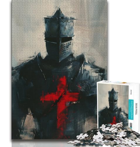 Majestätischer Ritter Puzzle für Erwachsene 1000 Teile Puzzle, Denkspiel Wanddekoration Einzigartige Geburtstags 38x52cm Majestätischer Ritter Puzzle für Erwachsene 1000 Teile Puzzle, Denkspiel Wanddekoration Einzigartige Geburtstags 38x52cm von FLKFDOZ