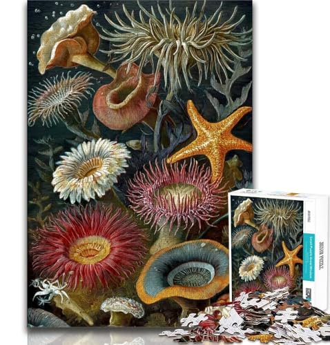 Meerespflanzen-Puzzle, 1000 Teile, für Erwachsene und Jugendliche, hilft dem Gehirn, süchtig machendes Spielzeug zu trainieren, um Geduld zu fördern, geeignet für Paare, 50x75cm Meerespflanzen-Puzzle, 1000 Teile, für Erwachsene und Jugendliche, hilft dem Gehirn, süchtig machendes Spielzeug zu trainieren, um Geduld zu fördern, geeignet für Paare, 50x75cm von FLKFDOZ