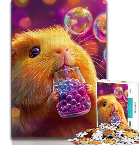 Meerschweinchen-Puzzle für Erwachsene, 1000 Teile, Lernspiel, Herausforderung, Spielzeug, Wanddekoration, einzigartige Geburtstags, 38x26cm Meerschweinchen-Puzzle für Erwachsene, 1000 Teile, Lernspiel, Herausforderung, Spielzeug, Wanddekoration, einzigartige Geburtstags, 38x26cm von FLKFDOZ