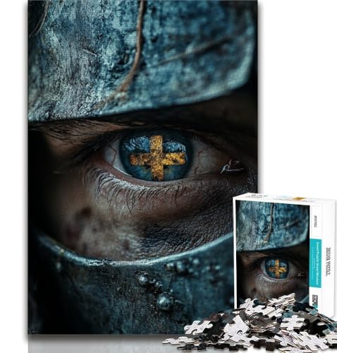 Mittelalterliche Ritter 2000-teiliges Puzzle für Erwachsene und Jugendliche, Quizspiel, Wanddekoration, einzigartige Geburtstags, 70x100cm Mittelalterliche Ritter 2000-teiliges Puzzle für Erwachsene und Jugendliche, Quizspiel, Wanddekoration, einzigartige Geburtstags, 70x100cm von FLKFDOZ