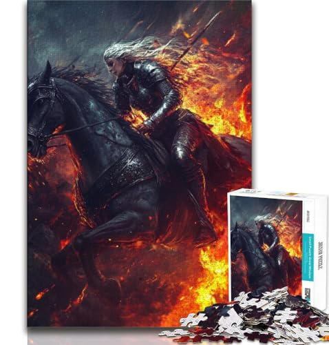 Mittelalterliches Ritter-Krieger-Gemälde-Puzzle für Erwachsene, 2000-teiliges Puzzle, Denkspiel, Wanddekoration, einzigartige Geburtstags, 70x100cm Mittelalterliches Ritter-Krieger-Gemälde-Puzzle für Erwachsene, 2000-teiliges Puzzle, Denkspiel, Wanddekoration, einzigartige Geburtstags, 70x100cm von FLKFDOZ