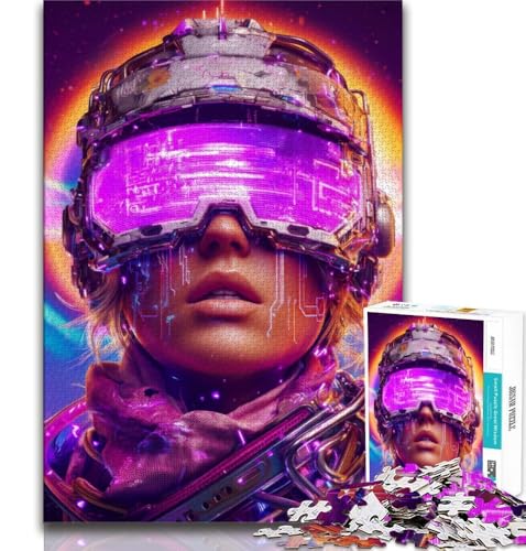 Neon Warriors Puzzle 1000 Teile für Erwachsene und Jugendliche, Familienspiel zum Stressabbau, schwierige Herausforderung, Künstlersammlung, bildende Kunst, 50x75cm Neon Warriors Puzzle 1000 Teile für Erwachsene und Jugendliche, Familienspiel zum Stressabbau, schwierige Herausforderung, Künstlersammlung, bildende Kunst, 50x75cm von FLKFDOZ