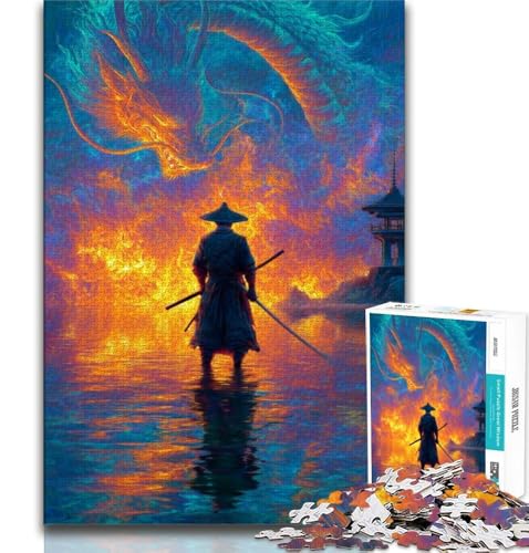 Ninja-Puzzle mit 1000 Teilen für Erwachsene und Jugendliche, Quizspiel, Wanddekoration, einzigartige Geburtstags, 38x52cm Ninja-Puzzle mit 1000 Teilen für Erwachsene und Jugendliche, Quizspiel, Wanddekoration, einzigartige Geburtstags, 38x52cm von FLKFDOZ