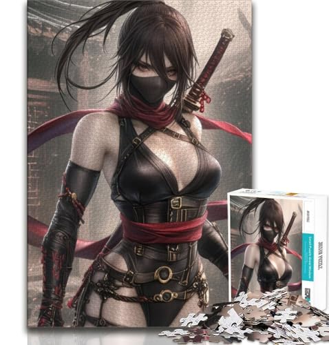 Ninja Warrior Puzzle 1000 Teile für Erwachsene und Jugendliche, Spielzeug, Lernspiele, Stressabbau, tolle Geschenke und Spielzeuge, 50x75cm Ninja Warrior Puzzle 1000 Teile für Erwachsene und Jugendliche, Spielzeug, Lernspiele, Stressabbau, tolle Geschenke und Spielzeuge, 50x75cm von FLKFDOZ