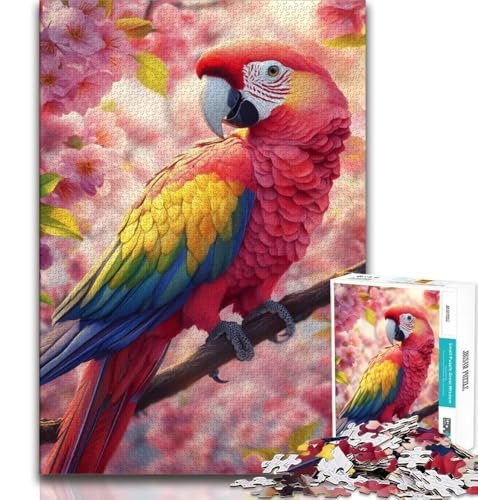 Papagei 2000-teiliges Puzzle für Erwachsene, Geschenke zum Stressabbau, schwierige Herausforderung, als Geschenk für die ganze Familie, 70x100cm Papagei 2000-teiliges Puzzle für Erwachsene, Geschenke zum Stressabbau, schwierige Herausforderung, als Geschenk für die ganze Familie, 70x100cm von FLKFDOZ