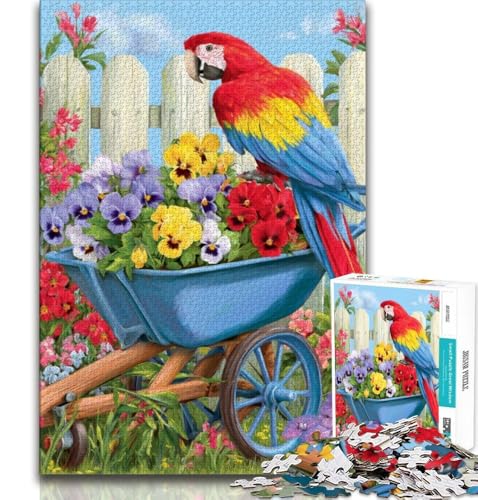 Papageien-Puzzle für Teenager, 2000 Teile, für Lernspiele, Herausforderungsspielzeug, einzigartige Heimdekoration und Geschenke, 70x100cm Papageien-Puzzle für Teenager, 2000 Teile, für Lernspiele, Herausforderungsspielzeug, einzigartige Heimdekoration und Geschenke, 70x100cm von FLKFDOZ