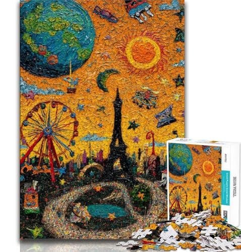 Psychedelisches Ölgemälde-Puzzle für Erwachsene und Jugendliche, Spielzeug, Lernspiele, Stressabbau, tolle Geschenke und Spielzeuge, 50x75cm Psychedelisches Ölgemälde-Puzzle für Erwachsene und Jugendliche, Spielzeug, Lernspiele, Stressabbau, tolle Geschenke und Spielzeuge, 50x75cm von FLKFDOZ